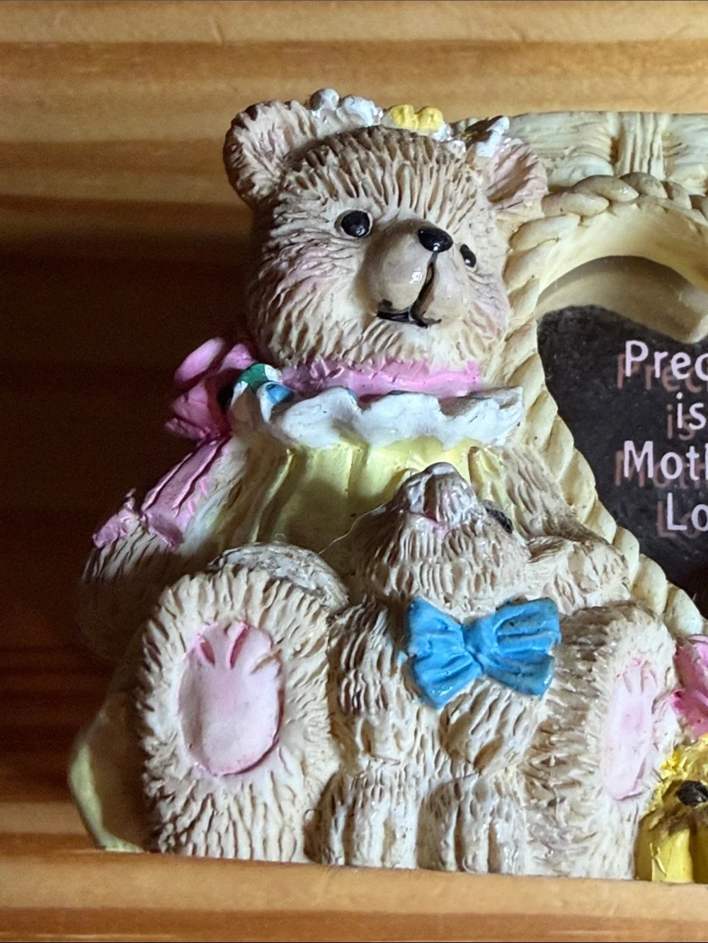 Cheerful Reflections Precious Is A Mother's Love Bear Keepsake Trinket  Box